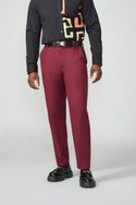 Davu Men's Traditional Pants (Maroon)