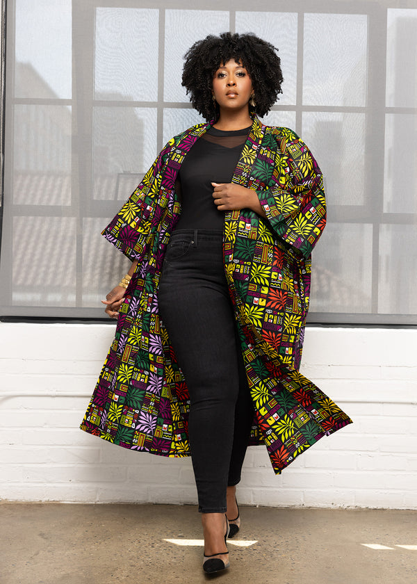 African Print Women's Outerwear – D'IYANU