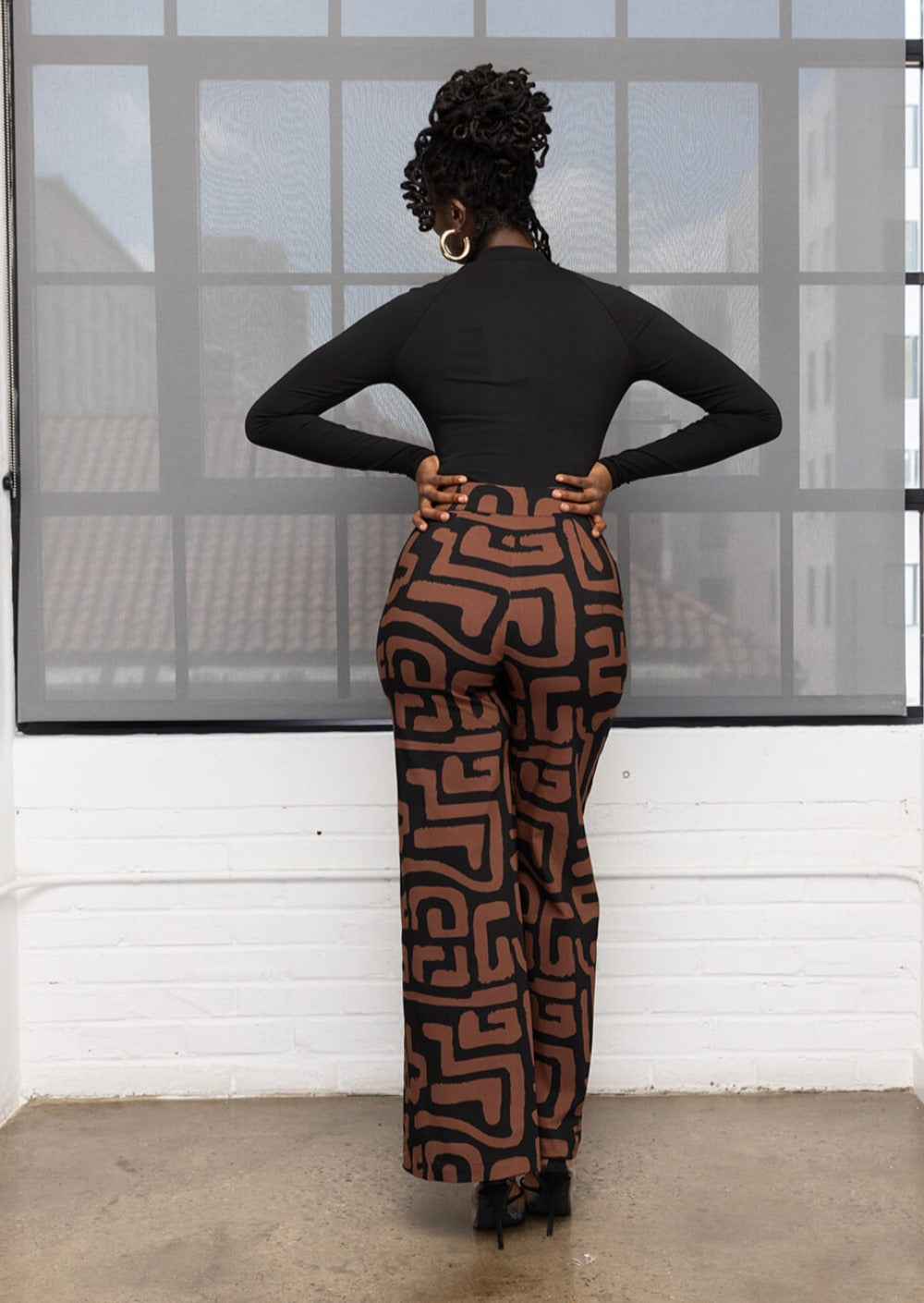 African print fashion pants designs