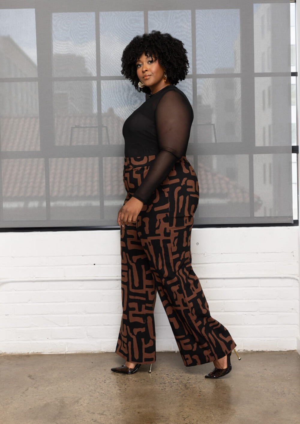 African wide leg pants best sale