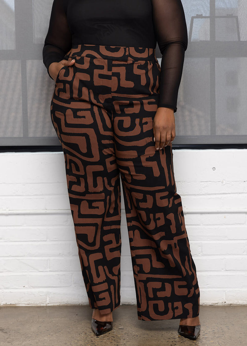 45 Ways African Women Are Rocking Ankara Palazzo Trousers With Tops | African  print jumpsuit, African print pants, Latest african fashion dresses