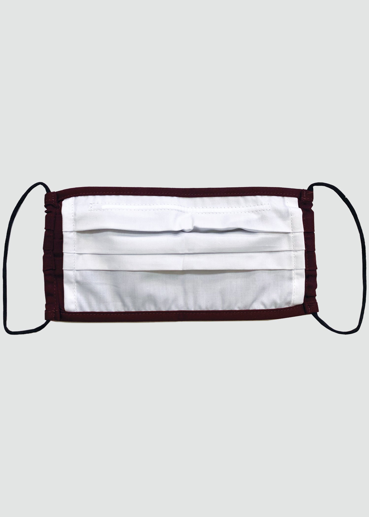 Uzo 2 Layer Reusable Face Mask (Maroon)-Clearance