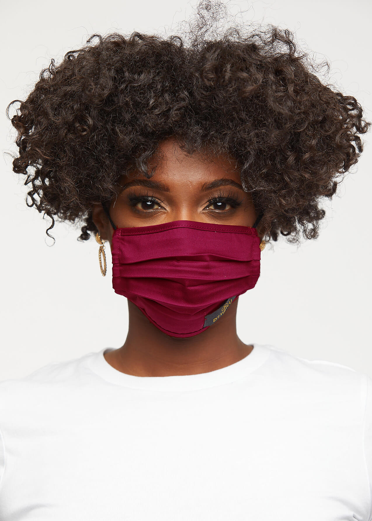 Uzo 2 Layer Reusable Face Mask (Maroon)-Clearance